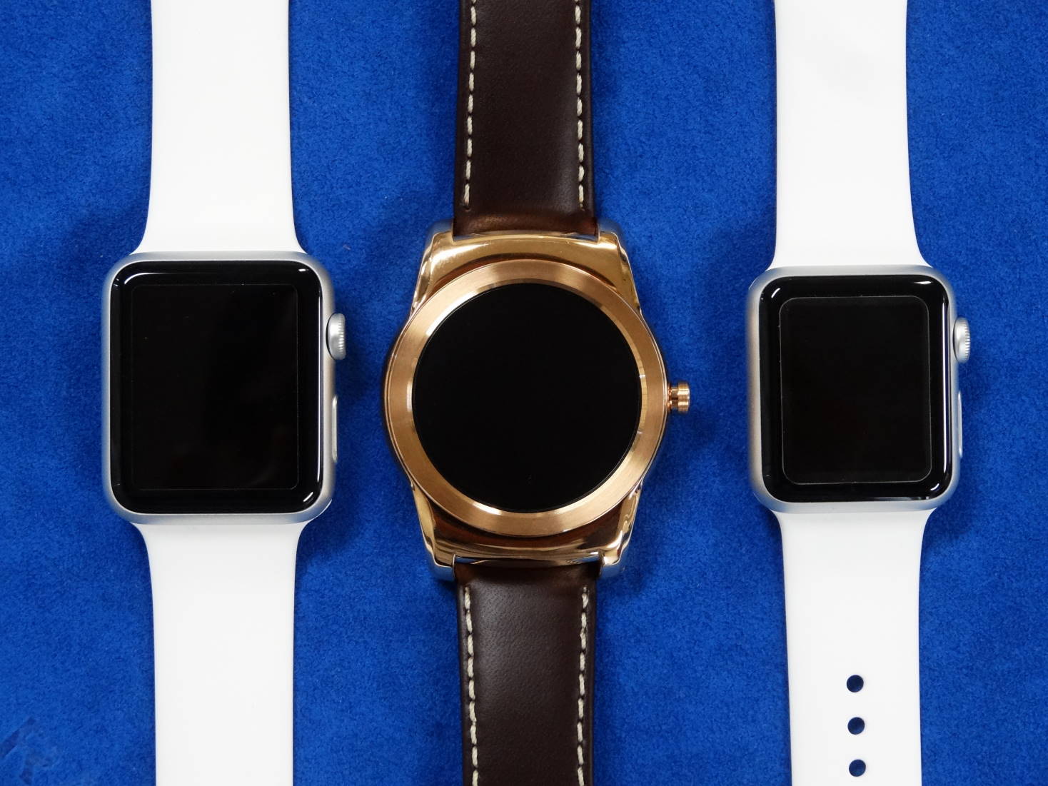 LG Watch Urbane と Apple Watch の比較