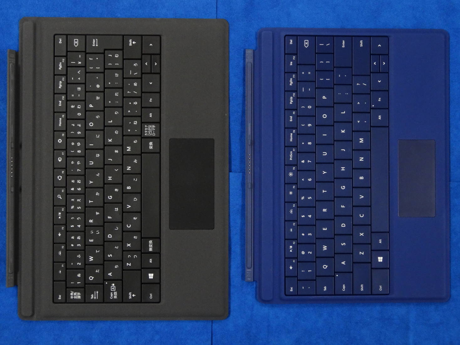 Suraface Pro 3 と Surface 3 のType Cover
