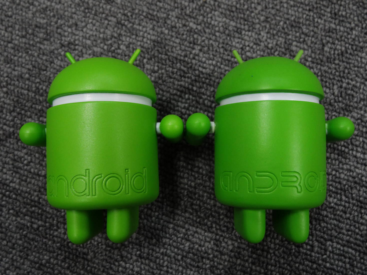 Android Robot フィギュア 新旧背面ロゴ