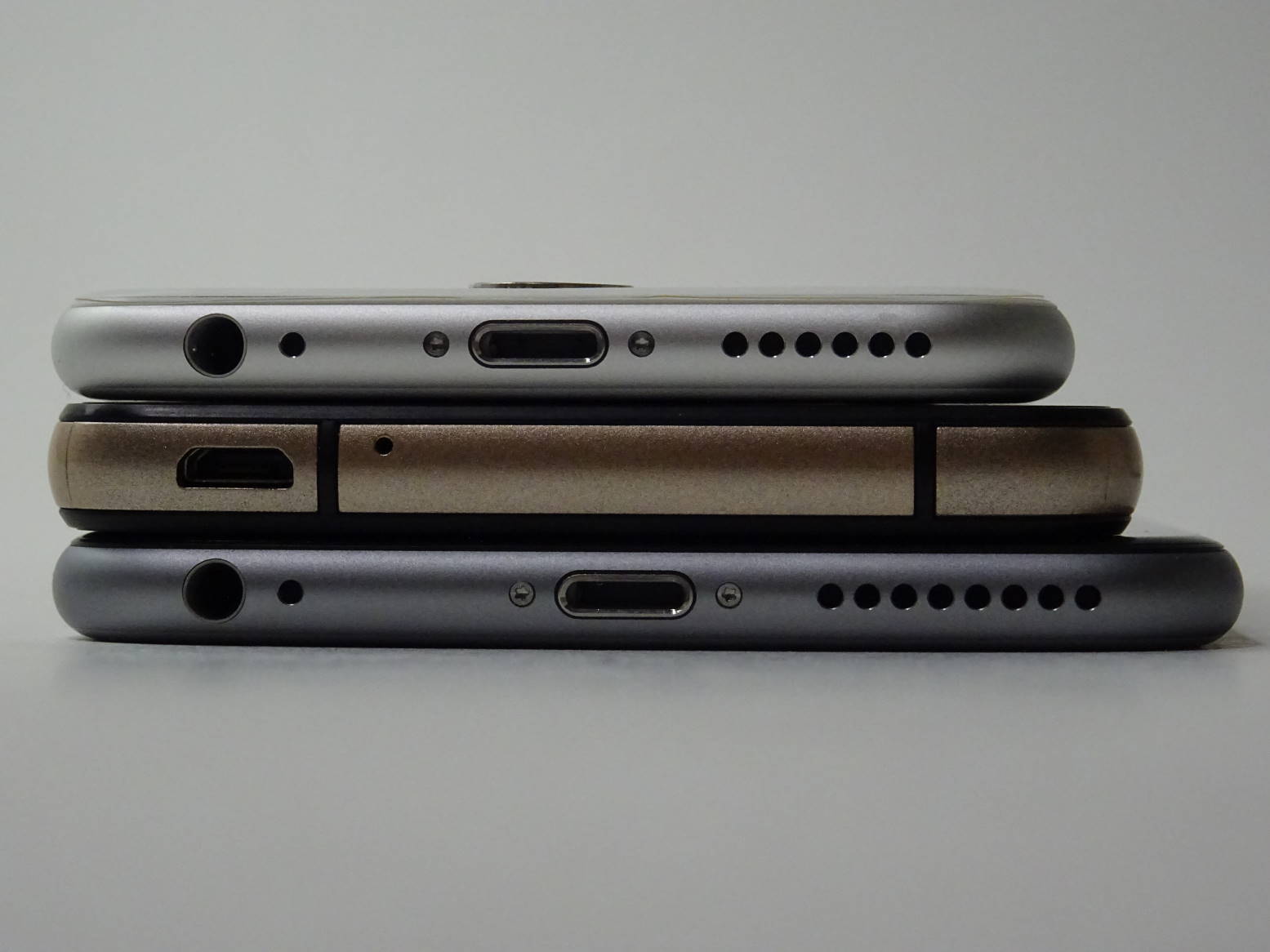 Mode1 、iPhone 6 、iPhone 6 Plusの横幅比較