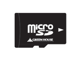 グリーンハウス microSDカード 2GB