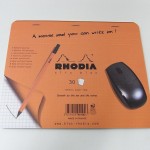 【意外と便利】RHODIA クリックブロック マウスパッド