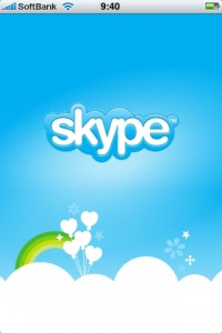 純正Skypeアプリ for iPhone登場