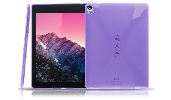 Xシェイプ ソフトプラスチックケース for Nexus 9