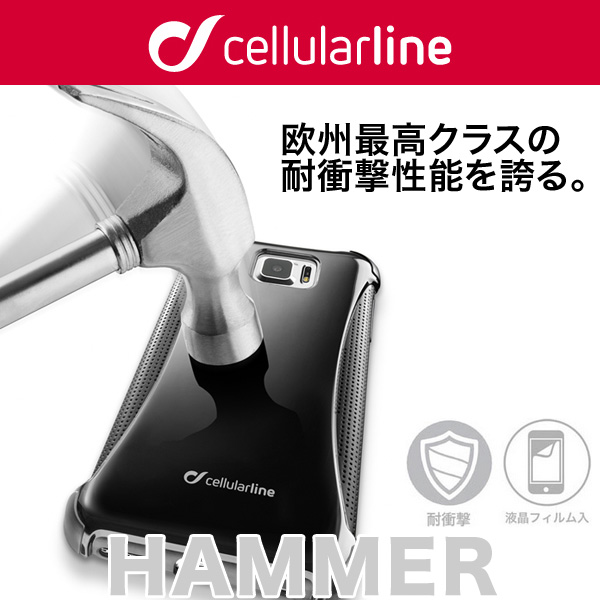 cellularline Hammer 耐衝撃 カバーケース for Galaxy S6 SC-05G